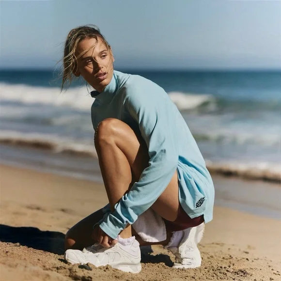 NWT Free People Movement Restoration Layer
Color: Bright Blue - Picture 4 of 11